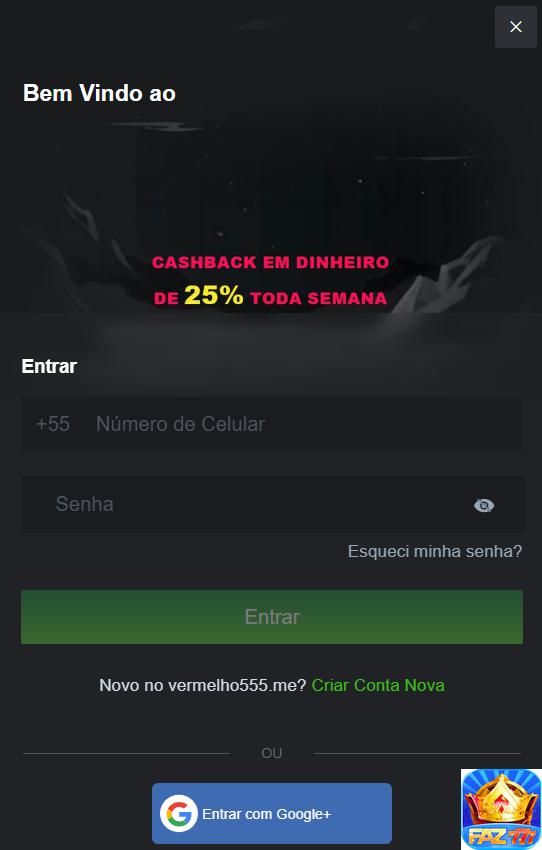 faz777.com - acessar em rápido página de login